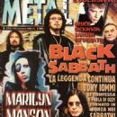 Black Sabbath - Metal Shock Magazine Cover [Italy] (November 1998)