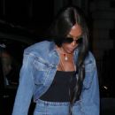 Naomi Campbell – Dinner candids at Twenty Two in London
