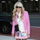 Dina Lohan – Arrives at the Dujour Cover Party in New York - 454 x 454