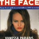 Vanessa Paradis - The Face Magazine Cover [United Kingdom] (January 1992)