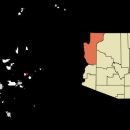 Populated places in Arizona by county