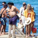 Shirtless Ronaldo Nazário, 45, packs on the PDA with his bikini-clad girlfriend Celina Locks, 32, aboard lavish yacht during romantic Formentera getaway - 454 x 432