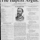 Defunct Baptist newspapers in the United States