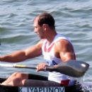 Russian male canoeists