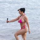 Angela White – In a bikini in Miami Beach - 454 x 607