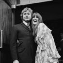Hywel Bennett and Cathy McGowan - 454 x 415