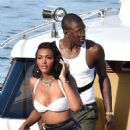 Elisa Johnson – In Bikini on their vacation in Portofino - 454 x 670