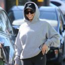 Lori Harvey – In a Gymshark gear out for a workout in West Hollywood