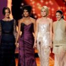Minka Kelly, Annie Ilonzeh, Rachael Taylor, and Drew Barrymore at The 63rd Primetime Emmy Awards (2011) - 454 x 326