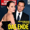 Angelina Jolie and Brad Pitt - Schweizer Illustrierte Magazine Cover [Switzerland] (23 September 2016)
