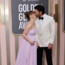 Kaley Cuoco and Tom Pelphrey - The 80th Annual Golden Globe Awards - Arrivals - 408 x 612