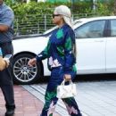 Blac Chyna and Rob Kardashian Leaving The SLS Hotel in Miami Beach, Florida - May 14, 2016