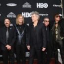 Bon Jovi attend the 33rd Annual Rock & Roll Hall of Fame Induction Ceremony at Public Auditorium on April 14, 2018 in Cleveland, Ohio - 454 x 302