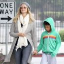 Heidi Klum: go for a St. Patrick's Day coffee run in Brentwood