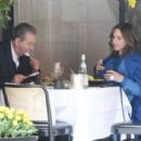 Trinny Woodall – With Charles Saatchi on a lunch date in London - 454 x 305