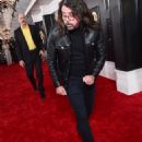 Nirvana's Dave Grohl, Krist Novoselic and Pat Smear reunite to accept special merit award at the Grammys on February 5, 2023 - 454 x 568