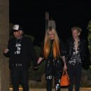 Avril Lavigne – Out for dinner at Nobu in Malibu