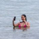 Angela White – In a bikini in Miami Beach - 454 x 287