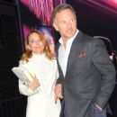 Geri Halliwell and Christian Horner Arrive at TAG Heuer Carrera 60th Anniversary Party - 454 x 532