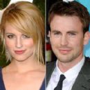 Chris Evans and Dianna Agron
