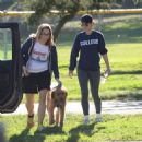 Molly Hurwitz – Seen out for a walk at a park in Los Angeles