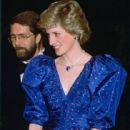 Princess Diana attending The World Festival of Arts Opera performance at the Orpheum Theatre, Vancouver, British Columbia, Canada - 2 May 1986