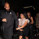 Lil’ Kim &#8211; Leaving a Super Bowl after-party at The Highlight Room in Hollywood