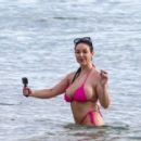 Angela White – In a bikini in Miami Beach - 454 x 287