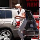 Brigitte Nielsen – Steps out for a mani and pedi in Los Angeles - 454 x 588