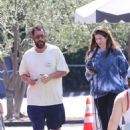 Jackie Sandler – Steps out for breakfast at the Country Mart in Brentwood - 454 x 681