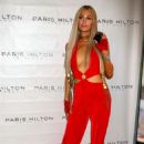 Paris Hitlon – Promotes her skincare line at the Cosmoprof Show in Las Vegas