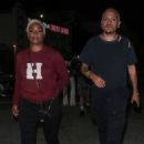 Tiffany Haddish – Seen with Evan Ross attending a private event in Hollywood - 454 x 681