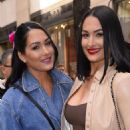 Nikki Bella – With Brie Bella are seen exiting the NBC Rockefeller Studios in New York - 454 x 678