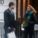 Anna Ermakova – Seen with her boyfriend in West London - 454 x 681