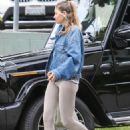 Jessica Hart – Arriving at the gym in West Hollywood - 454 x 681