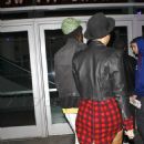 Amber Rose and Wiz Khalifa at the Jay Z Concert at the Staples Center in Los Angeles, California - December 9, 2013 - 454 x 681