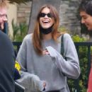 Kaia Gerber – Stopping for a healthy juice at Maru with Travis Jackson in Los Feliz