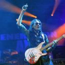 Steve Vai performs during the Generation Axe show at The Joint inside the Hard Rock Hotel & Casino on November 9, 2018 in Las Vegas, Nevada - 454 x 326