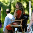Madchen Amick Madchen Amick On The Set Of Gossip Girl Set On Long Island 2008-06-25
