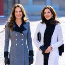 Kate Mddlwton – With Crown Princess Mary of Denmark at the Danner Crisis Centre in Copenhagen - 454 x 427