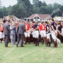 Lady Diana Spencer visiting HMS Mercury & attending a Polo match at Tidworth Polo Club - 25 July 1981