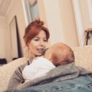 Stacey Dooley with her daughter Minnie