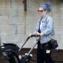 Kelly Osbourne Steps Out With Son in Los Angeles - 454 x 681