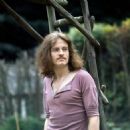 John Paul Jones poses in the garden of his home in Hertfordshire, England on 25 July, 1970 - 454 x 453