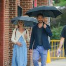 Claire Danes – With husband Hugh Dancy seen while out in New York