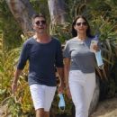 Lauren Silverman &#8211; With Simon Cowell enjoy a stroll around Malibu