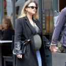 Emily Atack – With Alistair Garner out in London - 454 x 803