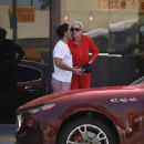 Brigitte Nielsen – Running errands in Los Angeles - 454 x 556