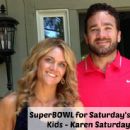 Jeff Saturday and Karen Saturday
