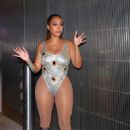La La Anthony &#8211; Arriving at Beyonce&#8217;s Renaissance release party in Time Square in NY